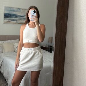 Aerie Cream Skort Set